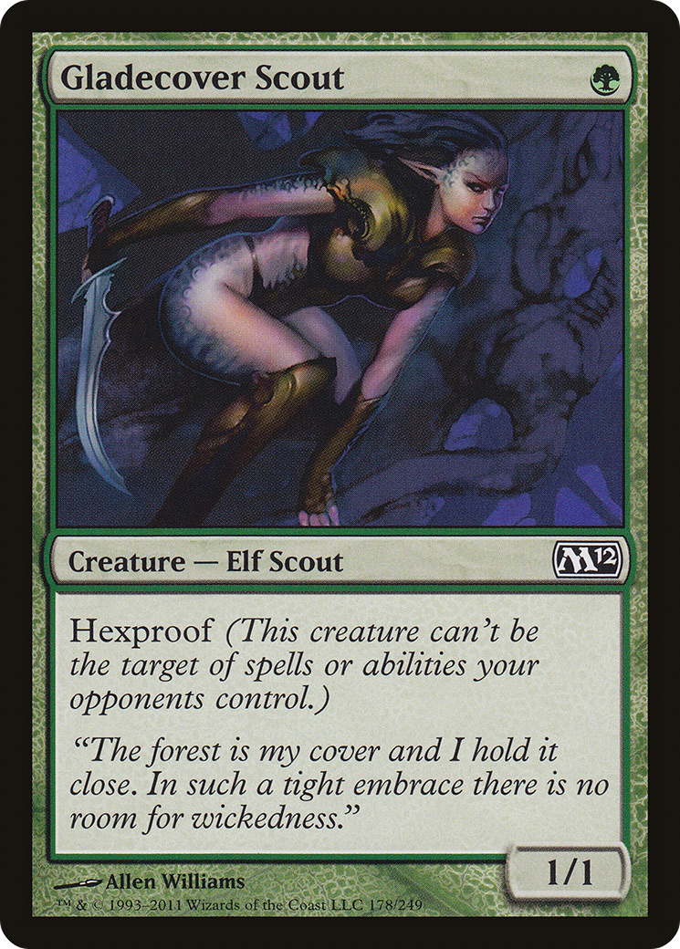 Gladecover Scout (M12-178) [Magic 2012]