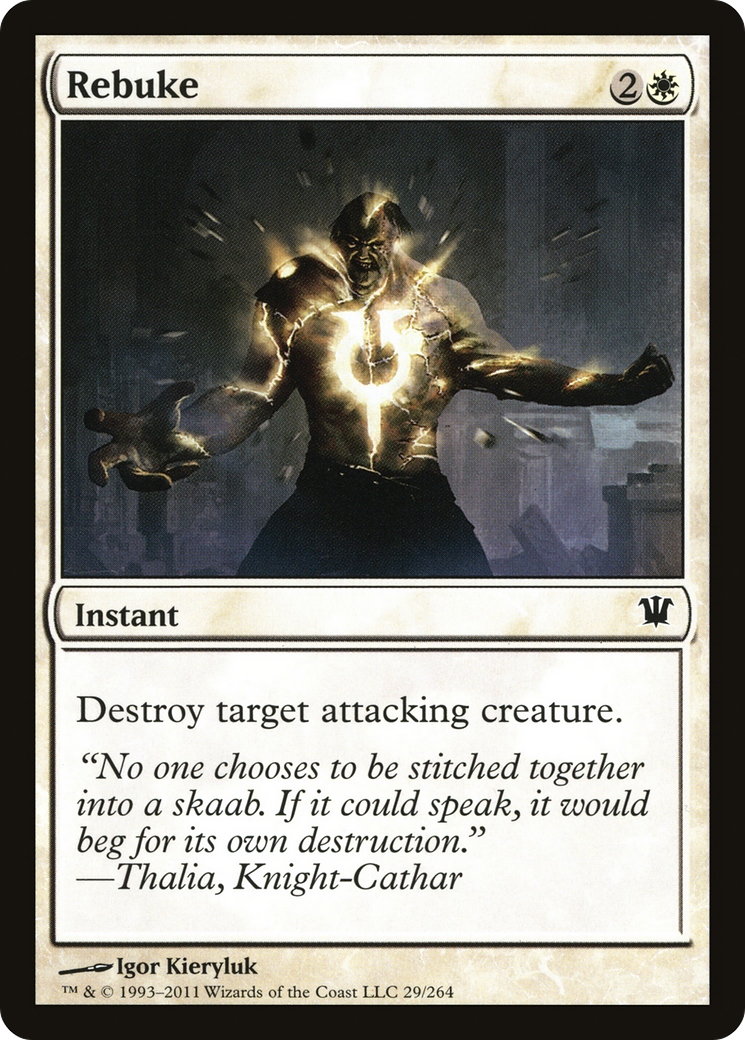 Rebuke (ISD-029) [Innistrad]