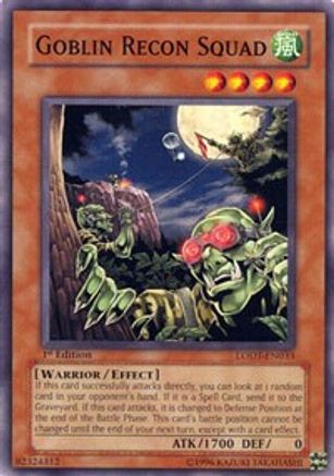 Goblin Recon Squad (Common) (LODT-EN033) - Light of Destruction Unlimited