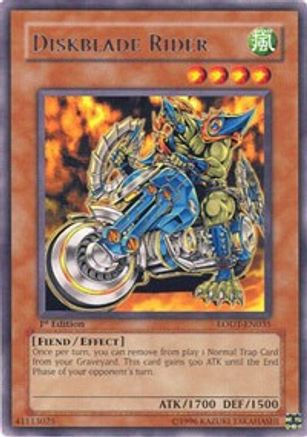 Diskblade Rider (Rare) (LODT-EN035) - Light of Destruction Unlimited