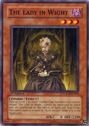 The Lady in Wight (Common) (LODT-EN038) - Light of Destruction Unlimited