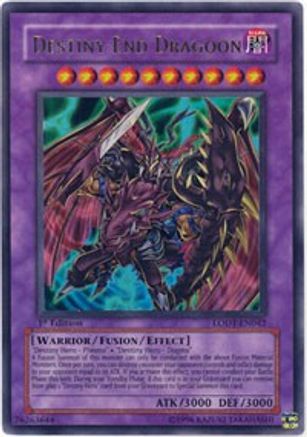 Destiny End Dragoon (Ultra Rare) (LODT-EN042) - Light of Destruction 1st Edition