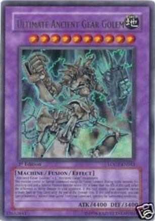 Ultimate Ancient Gear Golem (Ultra Rare) (LODT-EN043) - Light of Destruction Unlimited