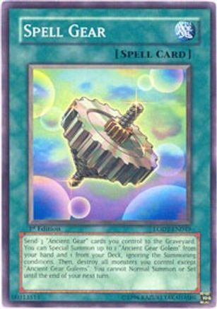Spell Gear (Common) (LODT-EN049) - Light of Destruction 1st Edition