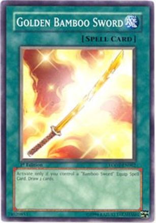 Golden Bamboo Sword (Common) (LODT-EN062) - Light of Destruction Unlimited