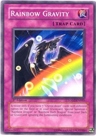 Rainbow Gravity (Common) (LODT-EN065) - Light of Destruction 1st Edition