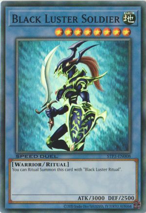 Black Luster Soldier (Super Rare) (STP3-EN008) - Speed Duel: Tournament Pack 3 Unlimited