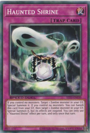 Haunted Shrine (Common) (STP3-EN030) - Speed Duel: Tournament Pack 3 Unlimited
