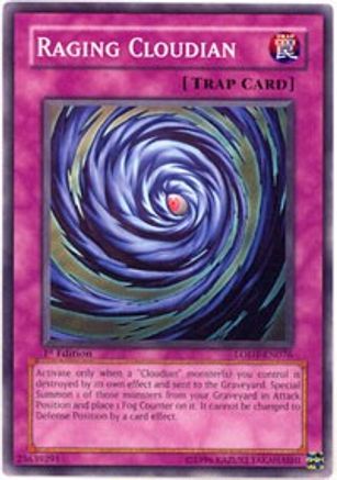 Raging Cloudian (Common) (LODT-EN076) - Light of Destruction Unlimited