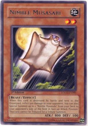 Nimble Musasabi (Rare) (LODT-EN086) - Light of Destruction Unlimited