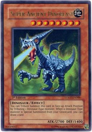 Super-Ancient Dinobeast (Ultra Rare) (LODT-EN088) - Light of Destruction Unlimited