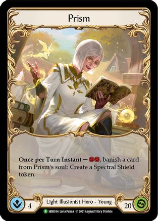 Prism - HER034 (HER034) - Flesh and Blood: Promo Cards Cold Foil