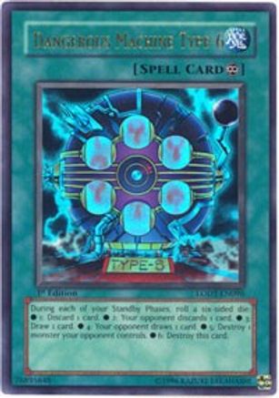 Dangerous Machine Type-6 (Ultra Rare) (LODT-EN096) - Light of Destruction 1st Edition