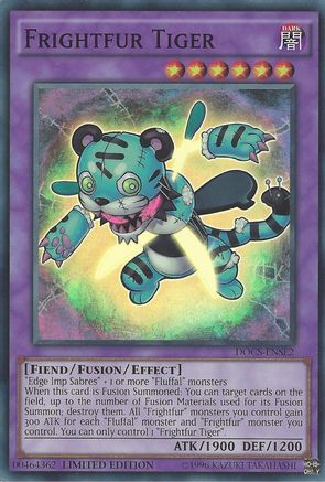 Frightfur Tiger (Super Rare) (DOCS-ENSE2) - Dimension of Chaos Limited