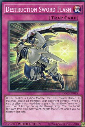 Destruction Sword Flash (Super Rare) (DOCS-ENSE4) - Dimension of Chaos Limited