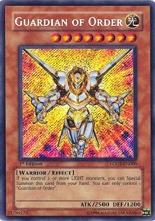 Guardian of Order (Secret Rare) (LODT-EN000) - Light of Destruction 1st Edition