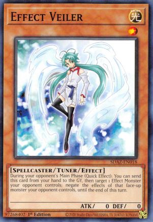 Effect Veiler (Common) (SDAZ-EN018) - Structure Deck: Albaz Strike 1st Edition