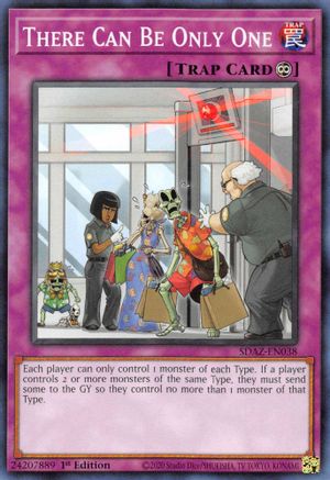 There Can Be Only One (Common) (SDAZ-EN038) - Structure Deck: Albaz Strike 1st Edition