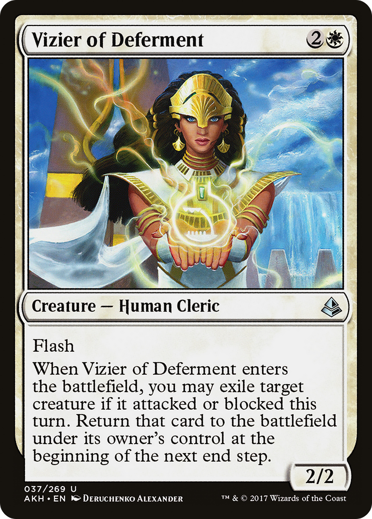 Vizier of Deferment (AKH-037) [Amonkhet] Foil