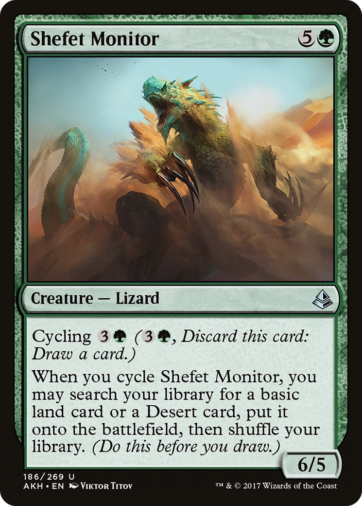 Shefet Monitor (AKH-186) [Amonkhet] Foil