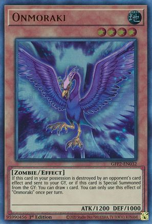 Onmoraki (Ultra Rare) (GFP2-EN032) - Ghosts From the Past: The 2nd Haunting 1st Edition