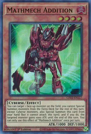 Mathmech Addition (Ultra Rare) (GFP2-EN117) - Ghosts From the Past: The 2nd Haunting 1st Edition