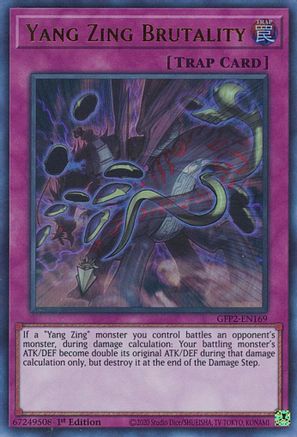 Yang Zing Brutality (Ultra Rare) (GFP2-EN169) - Ghosts From the Past: The 2nd Haunting 1st Edition