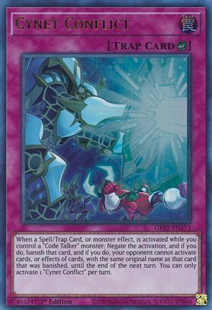 Cynet Conflict (Ultra Rare) (GFP2-EN173) - Ghosts From the Past: The 2nd Haunting 1st Edition