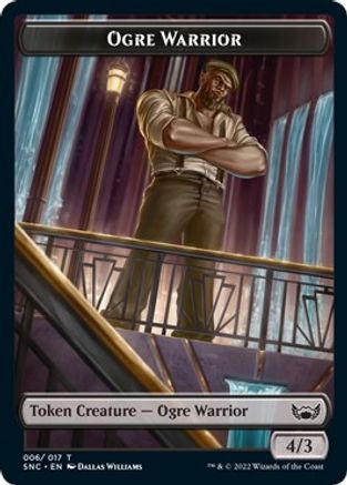 Ogre Warrior Token (SNC-006) [Streets of New Capenna]