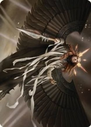 Angel of Suffering Art Card (ASSNC-016) [Art Series: Streets of New Capenna]