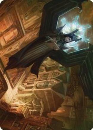 Angelic Sleuth Art Card (ASSNC-048) [Art Series: Streets of New Capenna]