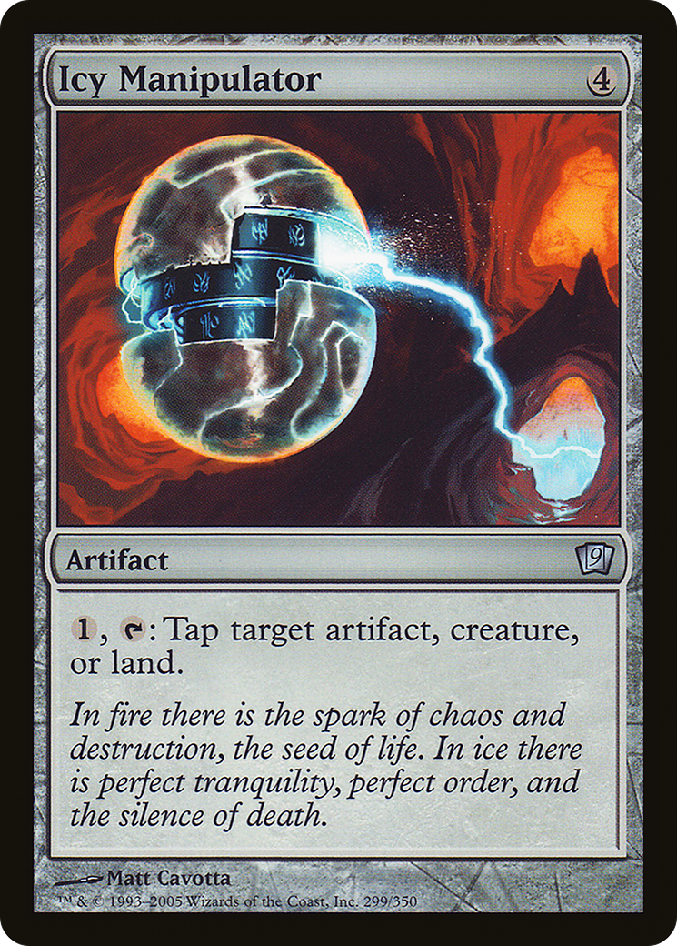 Icy Manipulator (9ED-299) [9th Edition] Foil