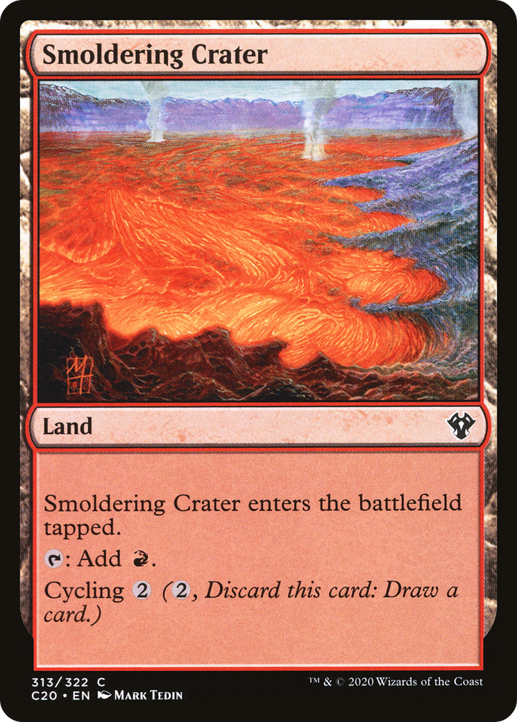Smoldering Crater (C20-313) [Commander 2020]