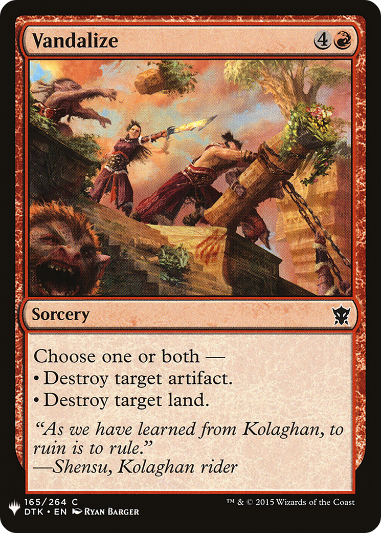 Vandalize (LIST-165) [The List]
