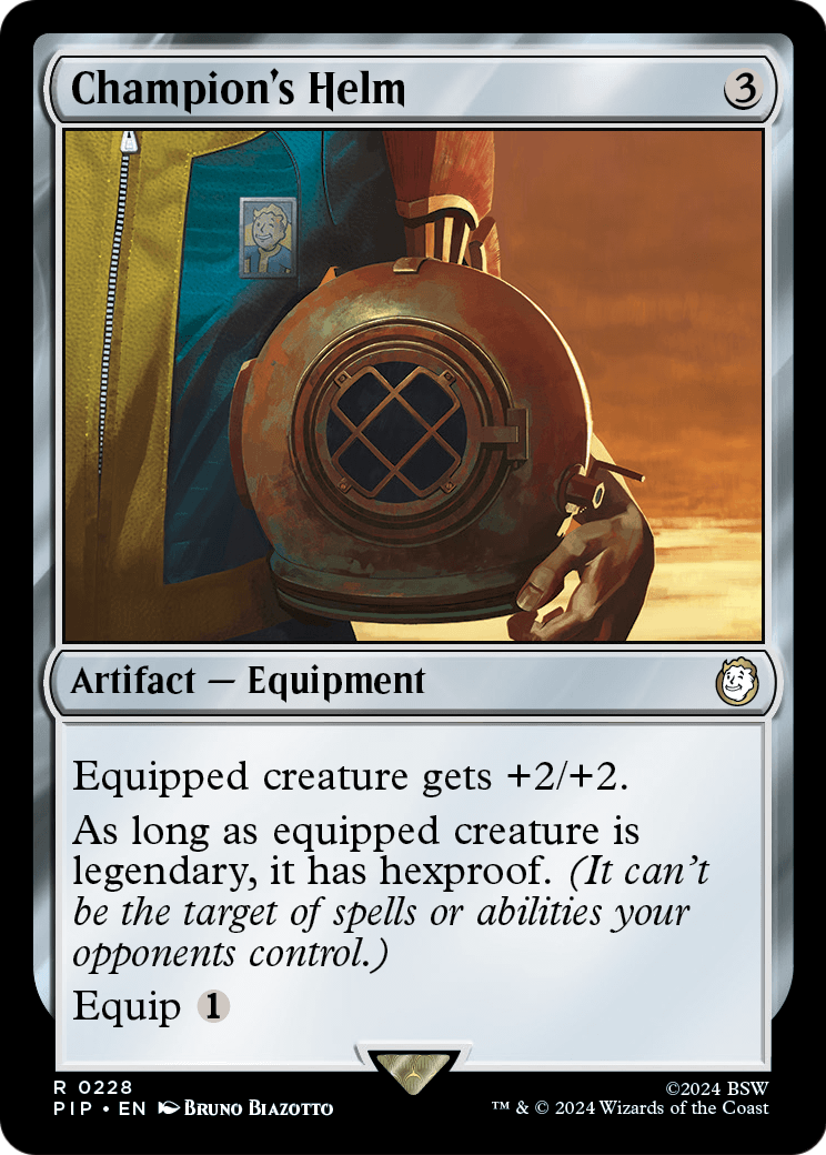 Champion's Helm (PIP-228) [Fallout] Foil