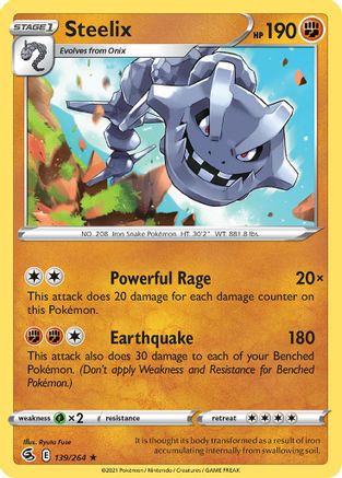 Steelix (139/264) [Deck Exclusives] - Rare