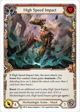 High Speed Impact (Red) (1HP193) - History Pack Vol.1