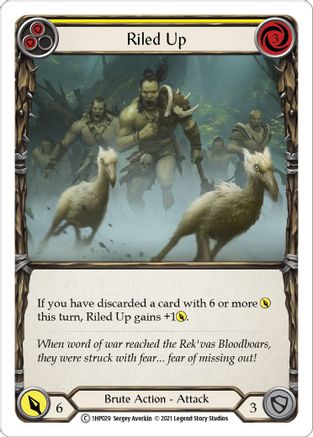 Riled Up (Yellow) (1HP029) - History Pack Vol.1