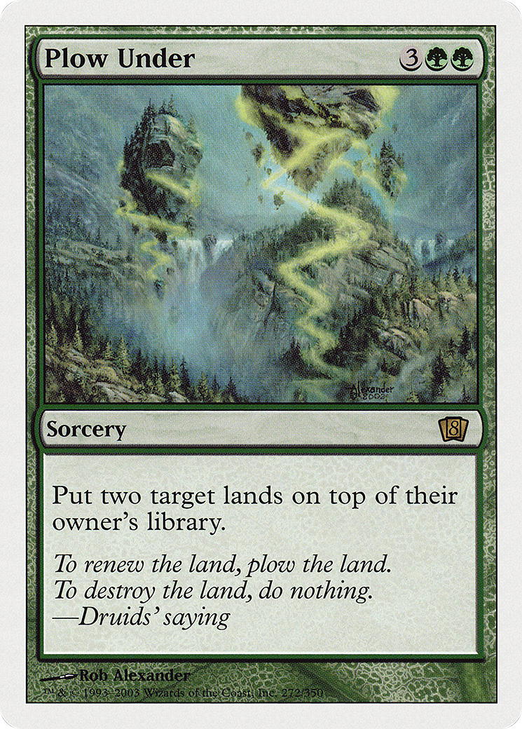 Plow Under (8ED-272) [8th Edition]