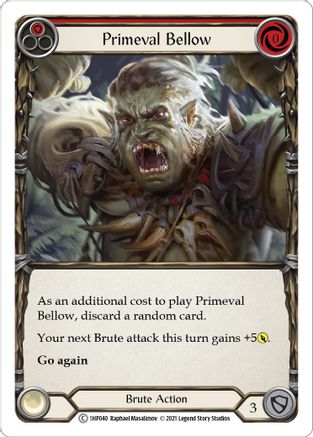 Primeval Bellow (Red) (1HP040) - History Pack Vol.1