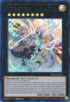 Exosisters Magnifica (Ultra Rare) (DIFO-EN046) - Dimension Force 1st Edition