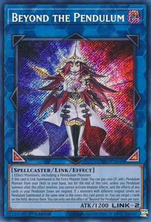 Beyond the Pendulum (Secret Rare) (DIFO-EN048) - Dimension Force 1st Edition