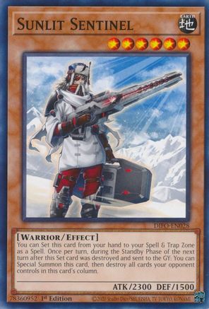 Sunlit Sentinel (Common) (DIFO-EN028) - Dimension Force 1st Edition