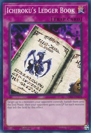 Ichiroku's Ledger Book (Common) (DIFO-EN078) - Dimension Force 1st Edition