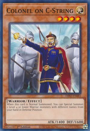 Colonel on C-String (Common) (DIFO-EN081) - Dimension Force 1st Edition