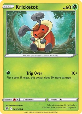 Kricketot (009/189) [SWSH10 Astral Radiance] - Common