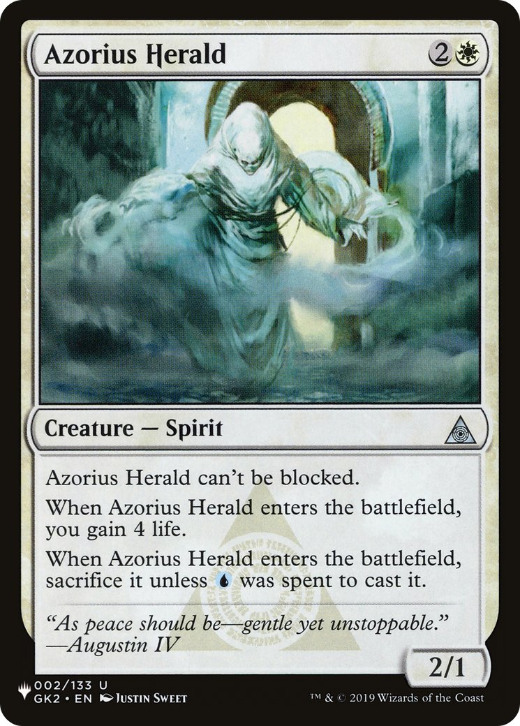 Azorius Herald (LIST-002/133) [The List]