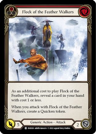 Flock of the Featherwalkers (DVR026) - Classic Battles: Rhinar vs Dorinthea