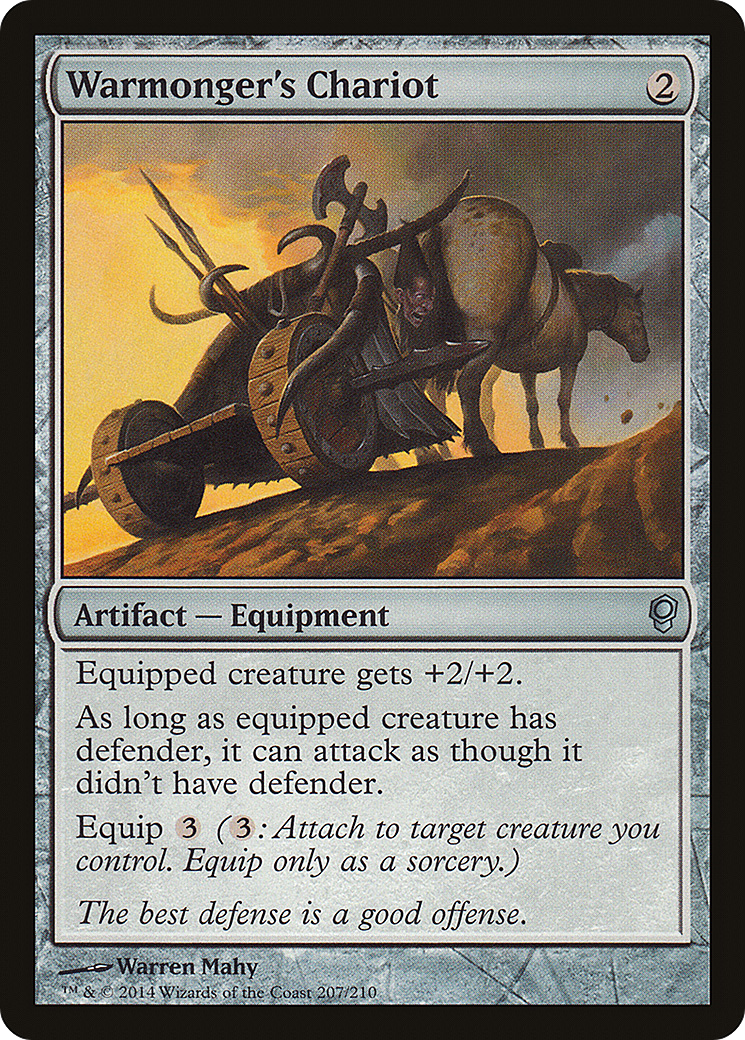 Warmonger's Chariot (CNS-207) [Conspiracy] Foil