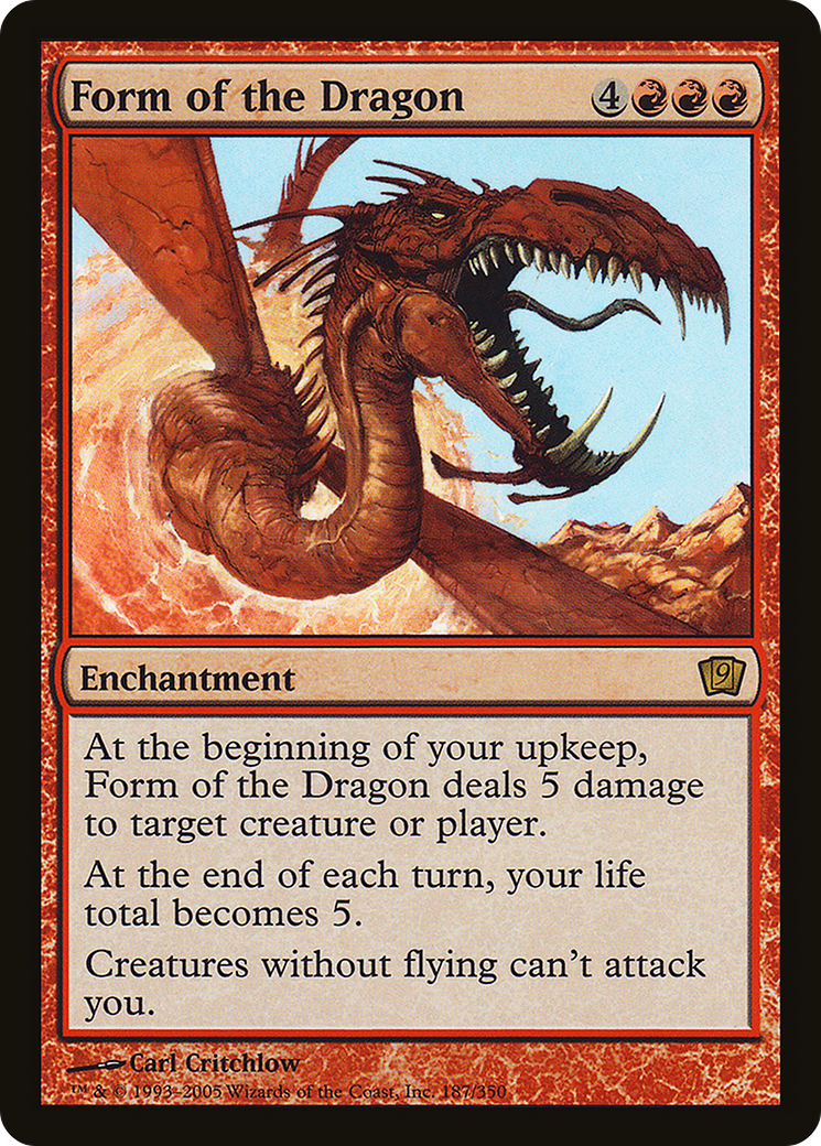 Form of the Dragon (9ED-187) [9th Edition]
